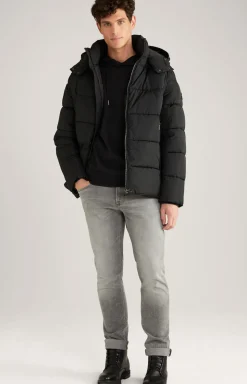 Hoodie Samuel in Schwarz