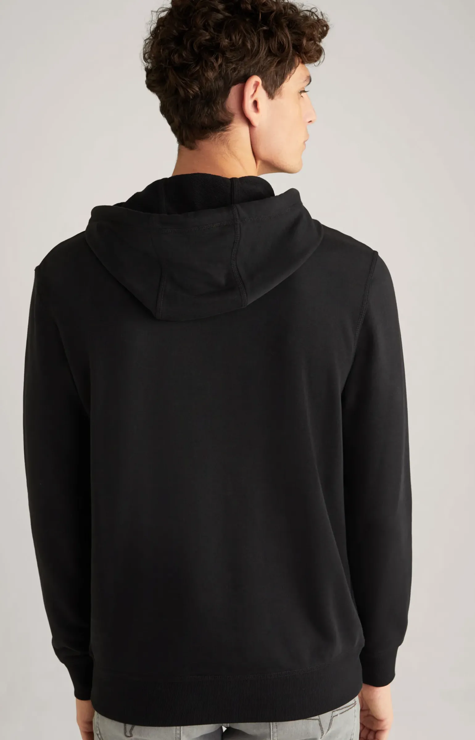 Hoodie Samuel in Schwarz