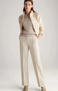 2in1-Steppjacke in Nude