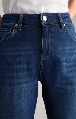 Jeans in Denimblue Washed