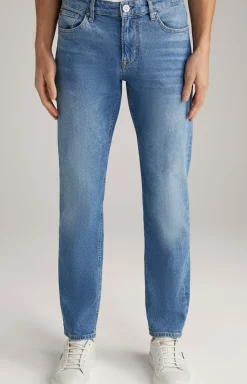Jeans Mitch in Aqua-Blue Washed
