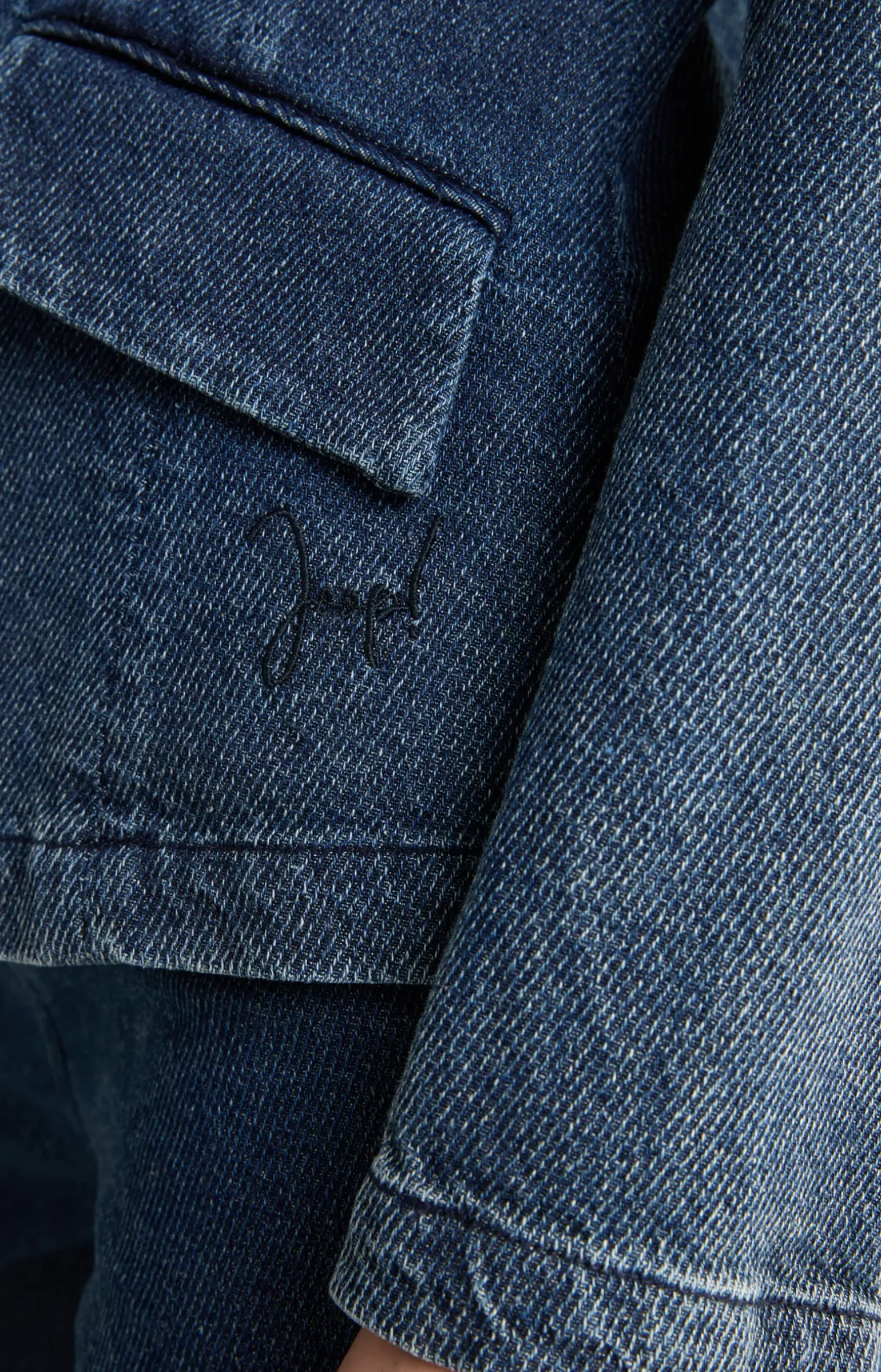 Jeans-Blazer in Denim Blue