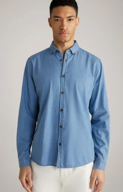 Jeanshemd Heli in Blau