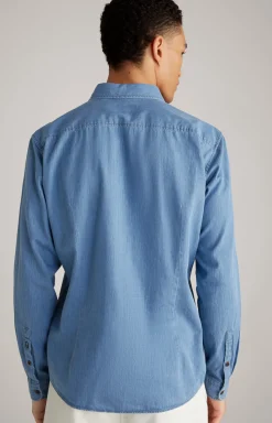 Jeanshemd Heli in Blau