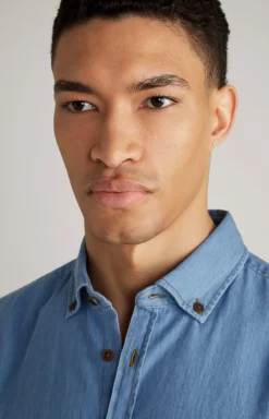 Jeanshemd Heli in Blau