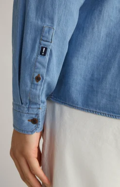Jeanshemd Heli in Blau