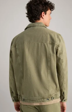 Jeansjacke Just in Oliv
