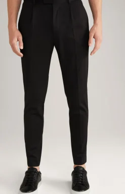 Jersey-Baukasten-Hose Bird in Schwarz