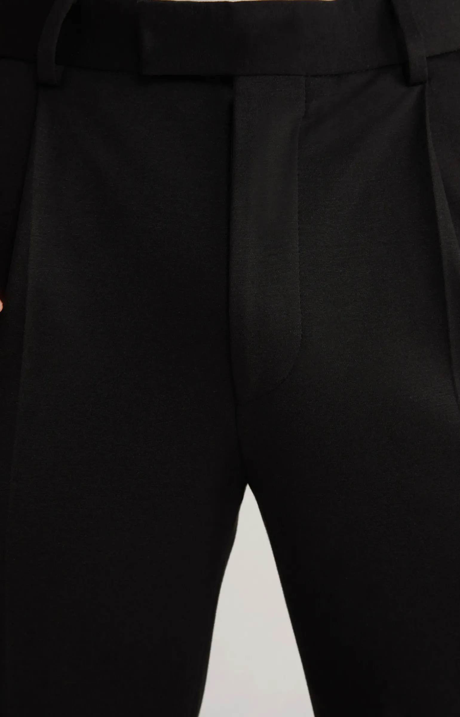 Jersey-Baukasten-Hose Bird in Schwarz