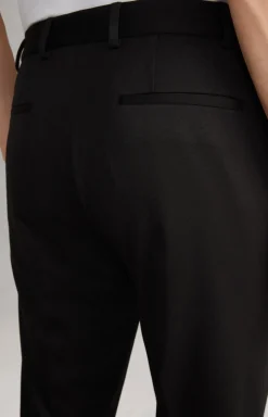 Jersey-Baukasten-Hose Bird in Schwarz