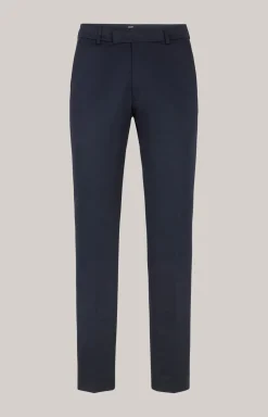 Jersey-Baukasten-Hose Gun in Navy