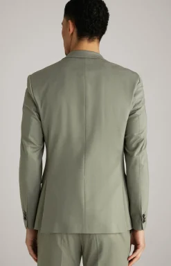 Jersey-Baukasten-Sakko Damon in Hellgrün