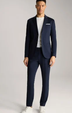 Jersey-Baukasten-Sakko Damon in Navy