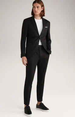 Jersey-Baukasten-Sakko Dash in Schwarz