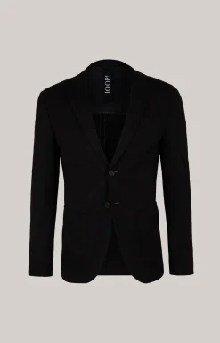 Jersey-Baukasten-Sakko Dash in Schwarz