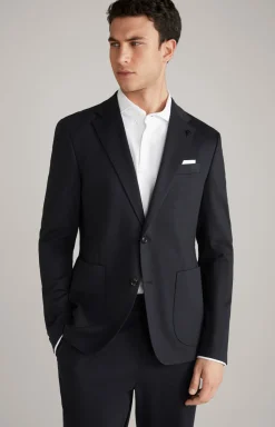 Jersey-Sakko Hoverest in Navy