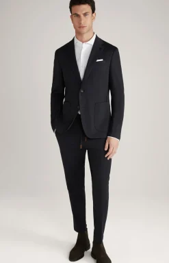 Jersey-Sakko Hoverest in Navy