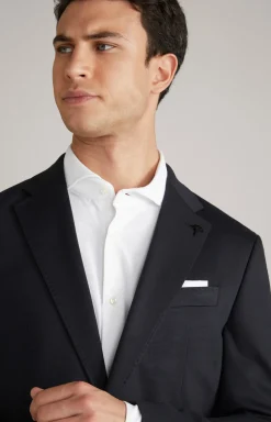 Jersey-Sakko Hoverest in Navy