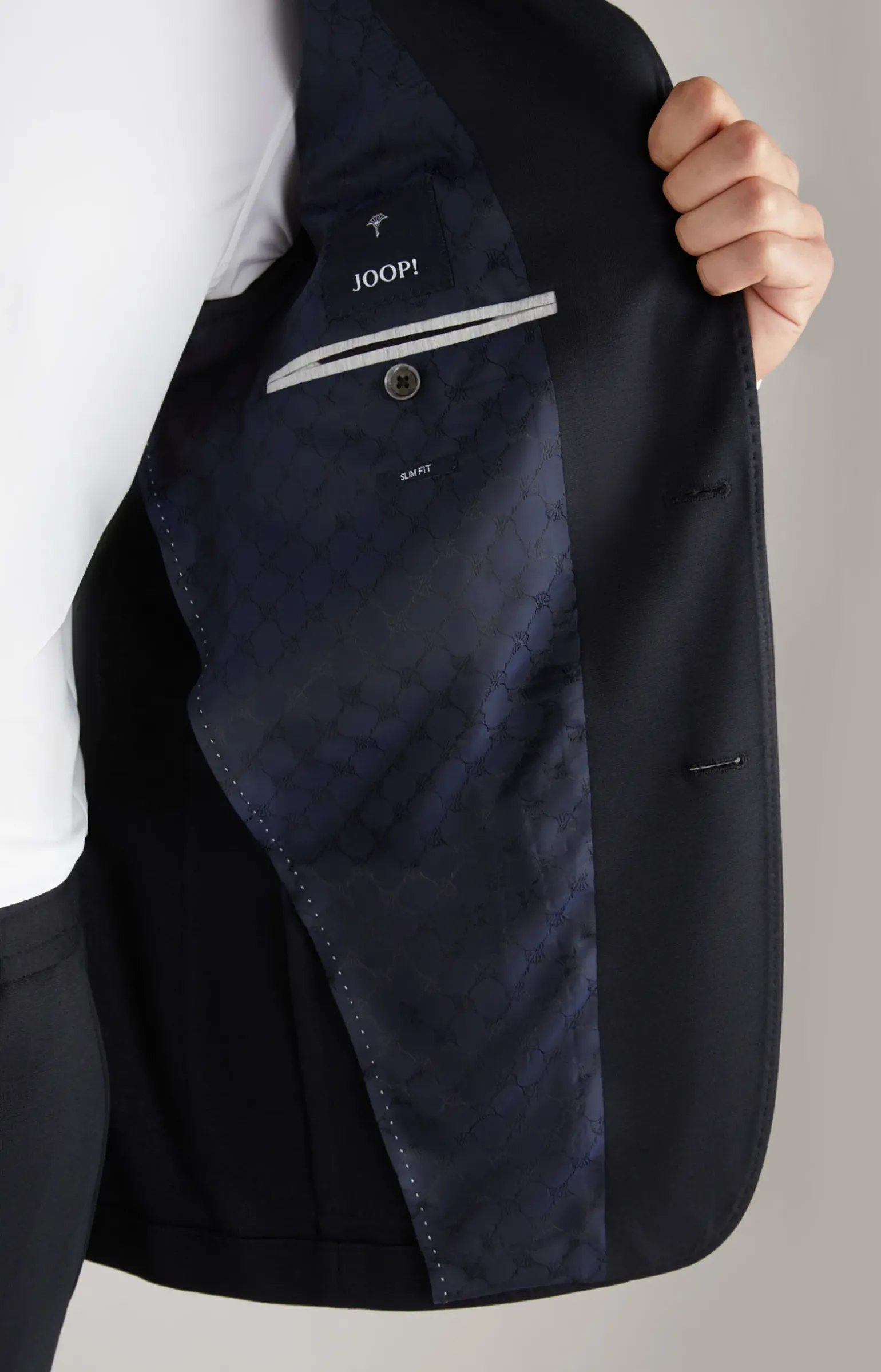 Jersey-Sakko Hoverest in Navy