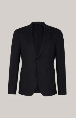 Jersey-Sakko Hoverest in Navy