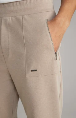 Joggpants Tiano in Hellbraun