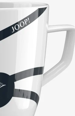 JOOP! COLLECTOR'S MUG FASHION EDITION FALL/ WINTER 2021/22 in Weiß/Dunkelblau