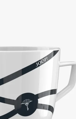 JOOP! COLLECTOR'S MUG FASHION EDITION FALL/ WINTER 2021/22 in Weiß/Dunkelblau