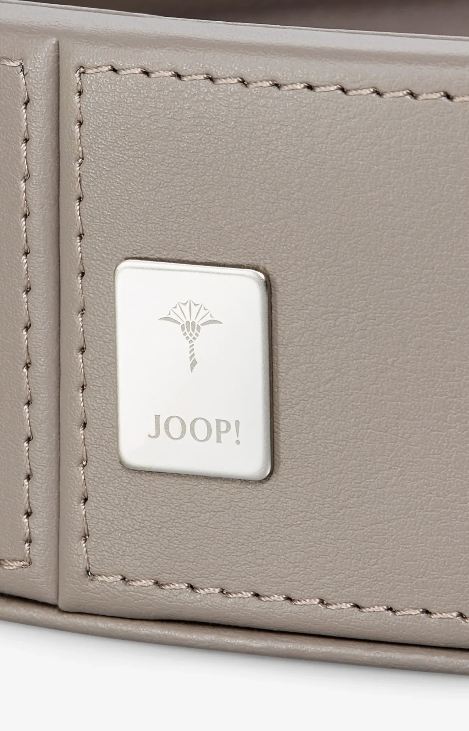 JOOP! Homeline - Rundes Tablett in Grau, klein
