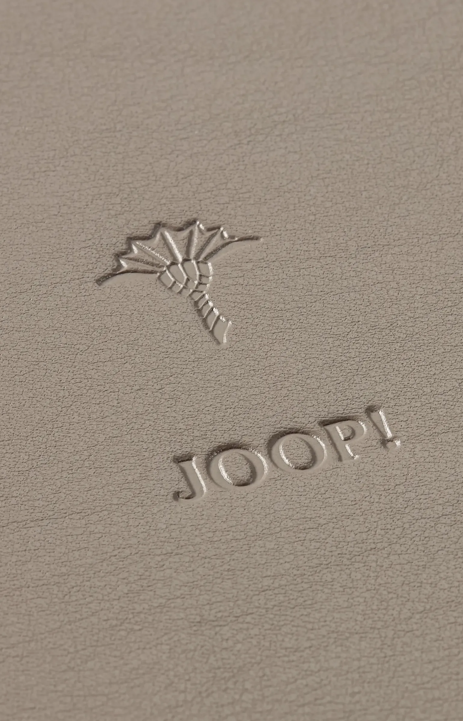 JOOP! Homeline - Rundes Tablett in Grau, klein