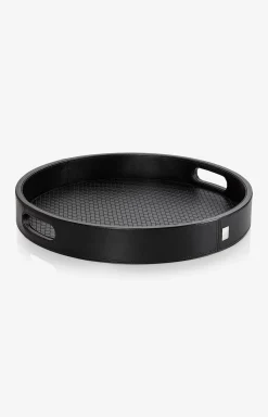 JOOP! Homeline - Rundes Tablett in Schwarz, klein