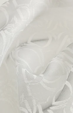 JOOP! ORNAMENT ALLOVER Fertig-Gardine in Grau