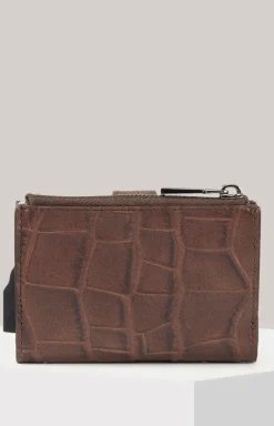 Karten-Etui Fano C-Four E-Cage in Dunkelbraun