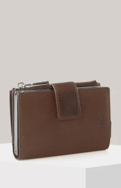 Karten-Etui Loreto C-Four in Cognac-Braun