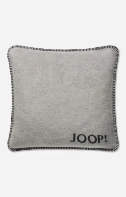 Kissen Uni-Doubleface in Ash-Anthrazit