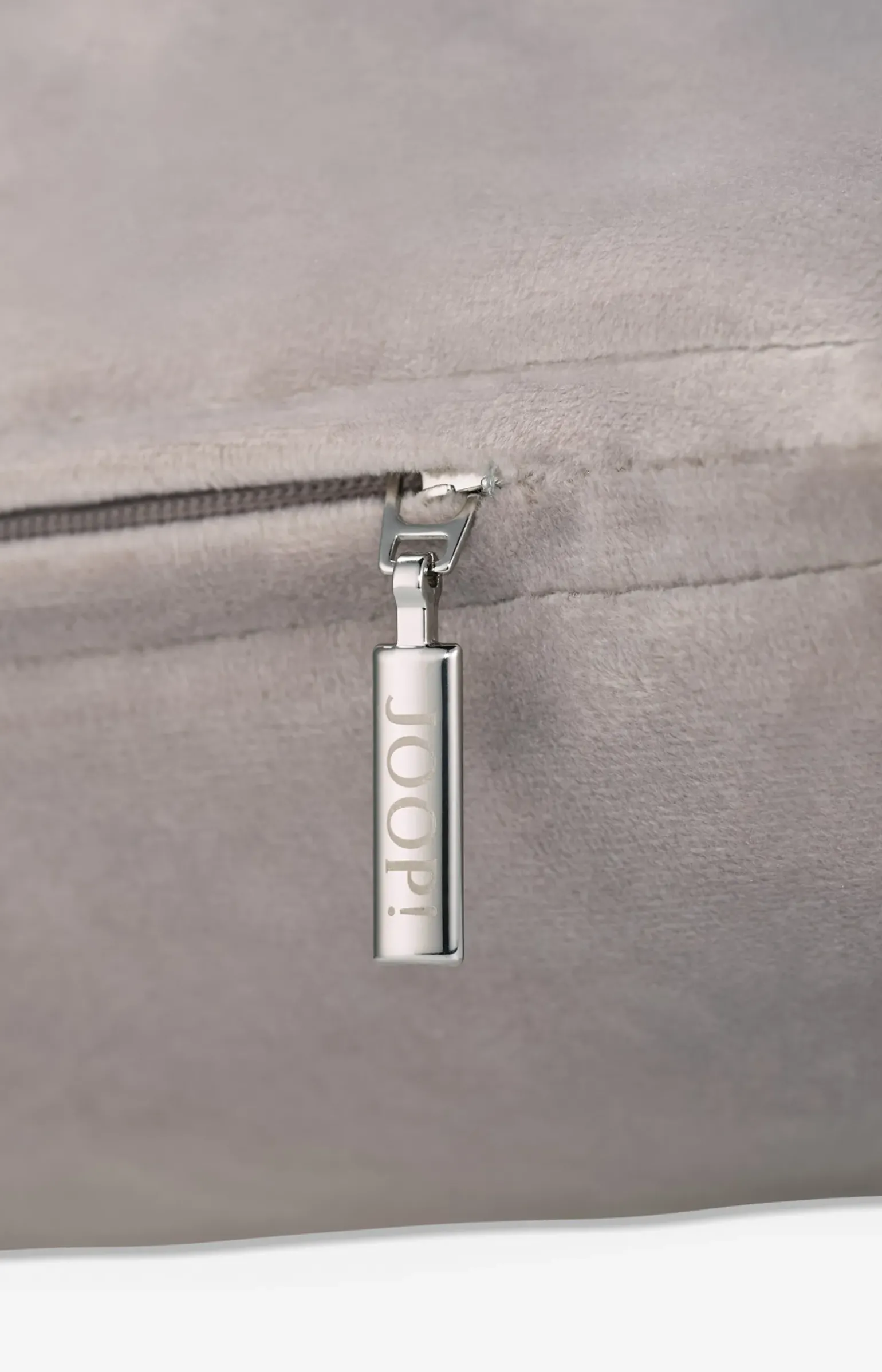 Kissenhülle Cozy, Silbergrau