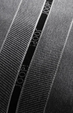 Kissenhülle Ribbon in Anthrazit