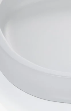 Kleines Tablett Crystal Line in Weiß