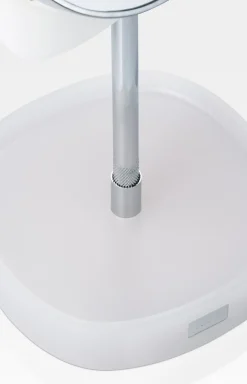 Kosmetikspiegel Crystal Line in Weiß