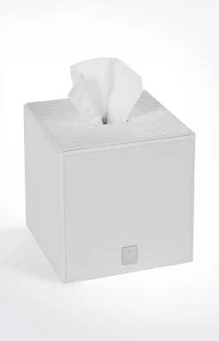Kosmetiktuch-Spender Bathline, Weiß