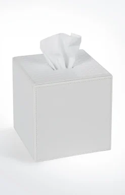 Kosmetiktuch-Spender Bathline, Weiß