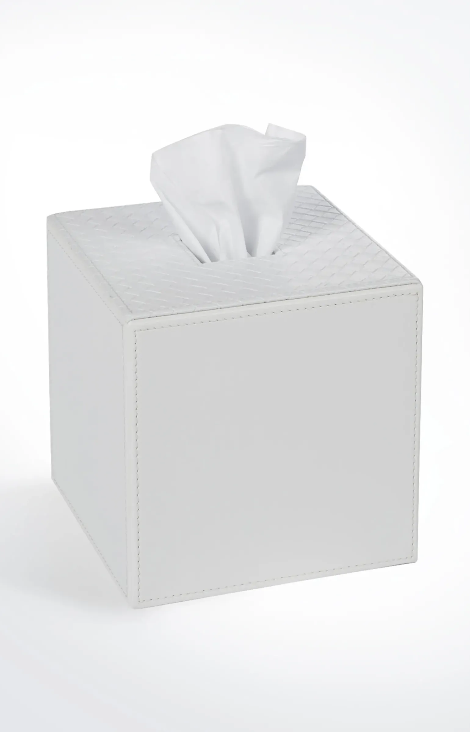 Kosmetiktuch-Spender Bathline, Weiß