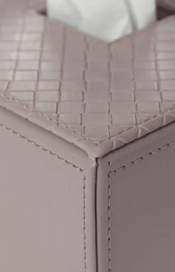 Kosmetiktuch-Spender Bathline, Grau-Rosé