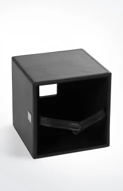 Kosmetiktuch-Spender Bathline, Schwarz