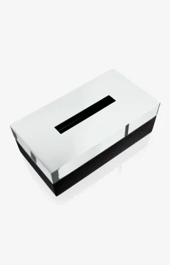 Kosmetiktuchspender Chromeline Black in matt Schwarz