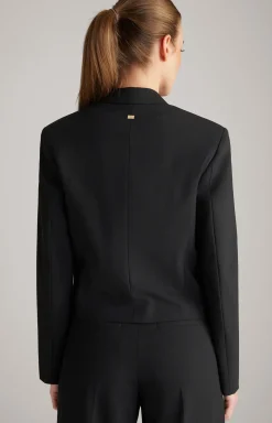 Kurz-Blazer in Schwarz
