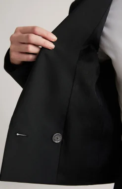 Kurz-Blazer in Schwarz