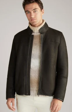 Lammfelljacke Vorot in Dunkelbraun