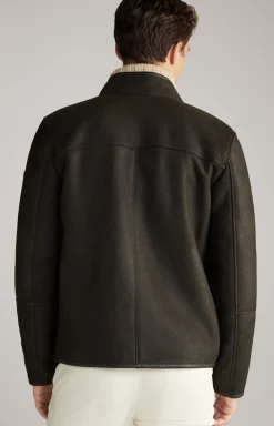Lammfelljacke Vorot in Dunkelbraun