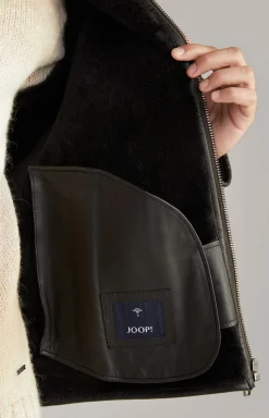 Lammfelljacke Vorot in Dunkelbraun