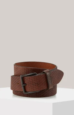 Ledergürtel in Braun